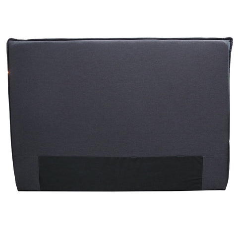 Super King Christiano Bedhead Headboard Black Linen