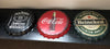 Old Style Coke Coca Cola Bottle Cap Shaped Wall Art Sign