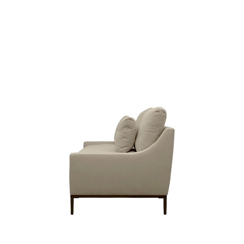 Azona Sophisticated Comfort Taupe Linen Sofa / Lounge