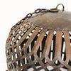 Sahar Industrial Chic Rustic Metal Weave Light Shade Pendant - Medium