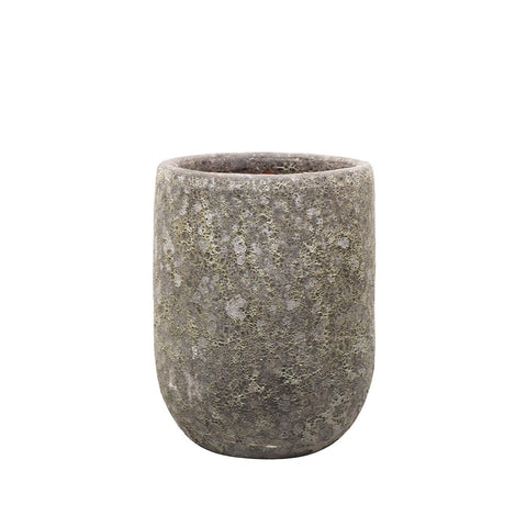 U Shaped Lava Glazed Outdoor Pot - Smaller