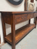 Characterful Solid Wood Rustic Finish Marcela Console Table