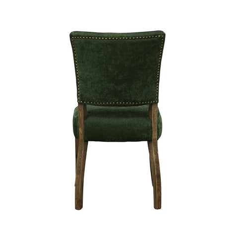 Oak & Green Crane Modern Vintage Stud Detail Dining Chair