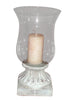 Hurricane Lamp / Lantern Terracotta Shabby Chic Indoor Or Outdoor Garden Ornament