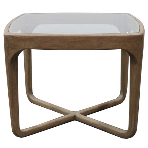 Old Beech Wood Cali Modern Side Table / Smaller Coffee Table