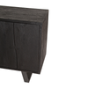 Himalaya Sideboard Iron & Black Mango Wood Modern Geometric Chic