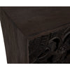 Flora Sideboard Black - Beautiful Shabby Chic Carved Wood