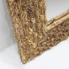 Rafina Banana Bark Rattan Aesthetic Floor Standing Wall Mirror Leaner