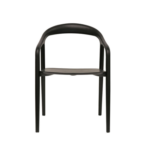 Margot Dining Chair Black Ash Wood - Haute Couture