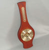 Barometer Rimu Tan Wood Wall Hanging With Thermometer & Internal Workings