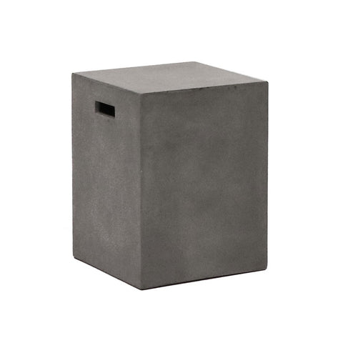 Concrete Cube Side Table / Stool Modern Rustic Minimalist Design