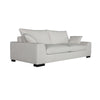 Phoenix Modern Minimalist Three Seater Linen Sofa / Lounge