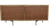 Cassie Carved Oak Sideboard Entertainment Unit Modern Coastal Chic