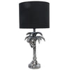 Whimsical Sculptural Graphite/Black Monkey Table Lamp