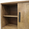 Miley Sideboard / Drinks Cabinet Handcrafted Modern Mangowood - 2 Doors With Shelves & 5 Drawers