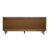 Miley Sideboard Handcrafted Modern Mangowood - 2 Doors With Shelves & 5 Drawers