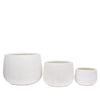 Ahuriri White Concrete Outdoor Planter - Smaller