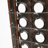 Rustic Industrial Metal Riddling Rack - Perfect Storage For Wine Inside Cellar or Butler’s Pantry