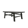 Farmhouse Black Reclaimed Elm Parq Coffee Table - Handcrafted Chic