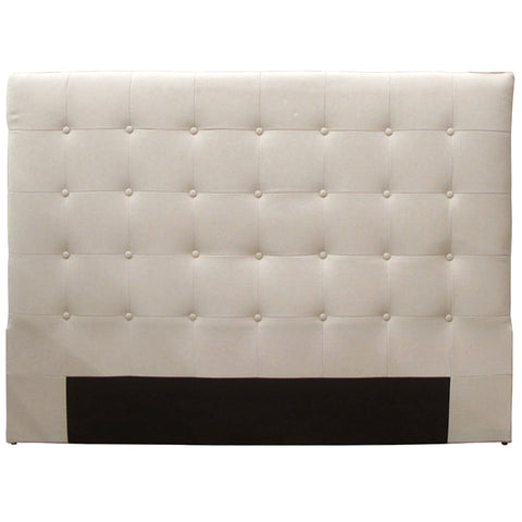 Super King Charly Bedhead Headboard Natural Linen