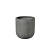 Kaweka Concrete Outdoor Planter - Smaller Sandy Black