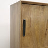Miley Sideboard / Drinks Cabinet Handcrafted Modern Mangowood - 2 Doors With Shelves & 5 Drawers