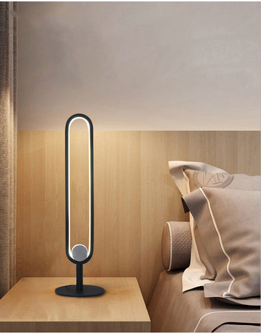 Camden LED Modern Geometric Minimalist Table Lamp Light