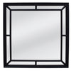 Matteo Exquisite Black Country Chic Framed Mirror