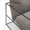 Charcoal Lauro Club Chair Large Lounge Chair - Contemporary Chic