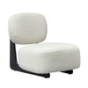 Bison Boucle Modern Occasional Lounge Chair