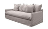 Lotus Luxurious Modern Slipcover 3 Seater Sofa / Lounge Cement Colour