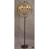 Rococo Globe Crystal Floor Lamp Light