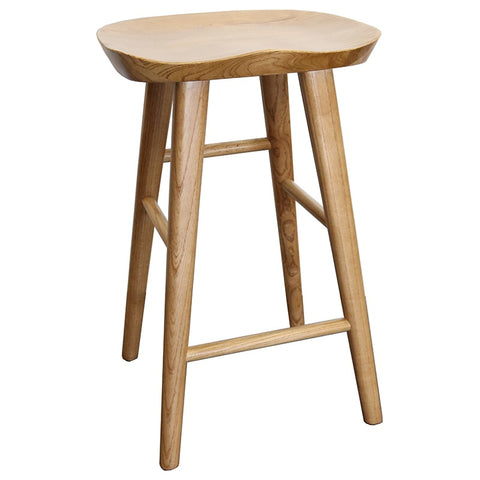 Jordan Sungkai Wood Counter Stool Bar Stool Barstool