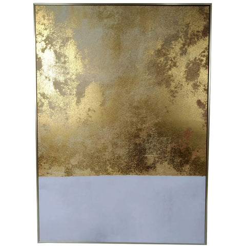 Gold Foil Abstract Canvas Wall Art 1.03m x 1.43m