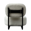 Bison Boucle Modern Occasional Lounge Chair