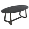 Devore Black Oak Dining Table - Modern Chic