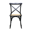 Bentwood Artistic Birchwood & Rattan Crossback Dining Chair