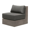 Concrete Cube Sofa With Cushion (Version 2) Outdoor Seating Modern Rustic Minimalist Design