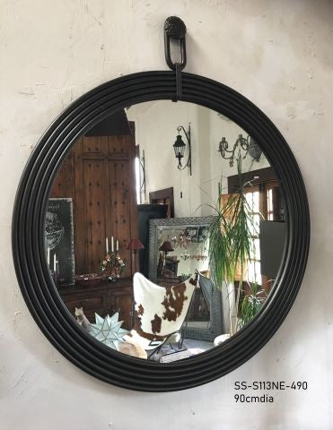 Espejo Aros Grande Mexican Character Mirror - 96cm Diameter