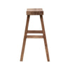 Natural Reclaimed Teak Porto Bar Stool / Barstool / Counter Stool - Handcrafted Indoor / Outdoor Chic