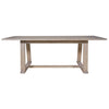 Bakaso Architectural Modern Wood Dining Table