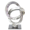 Rustic Silver Interior Design Knot Decorative Showpiece Ornament