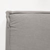 Cement Grey Linen Keely Super King Bedhead Headboard