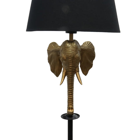 Artistic & Quirky Golden Elephant Floor Lamp Light