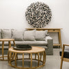 Couture Crusoe Taiga Wood Wall Art Panel - Yakisugi Design