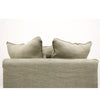 Lotus Luxurious Modern Slipcover Sofa / Lounge Armchair Khaki Colour