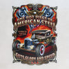 Guts Glory & Speed American Hotrod Quality Embossed Wall Art Sign