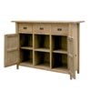 Vaasa Modern Contemporary American Oak Buffet / Sideboard Cabinet
