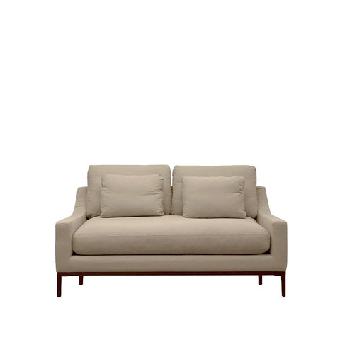 Azona Sophisticated Comfort Taupe Linen Sofa / Lounge