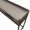 Dark Chocolate Carlton Charming Iron & Wood 1.8m Console Table